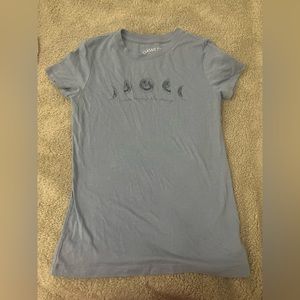 Blue/Grey tee